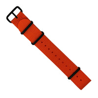 Premium Nato Strap in Orange - Nomad Watch Works MY