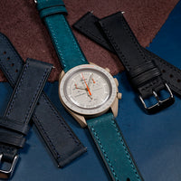 Emery Signature Pueblo Leather Strap in Ortensia (18mm) - Nomad Watch Works MY