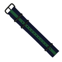 Premium Nato Strap in Navy Green - Nomad Watch Works MY