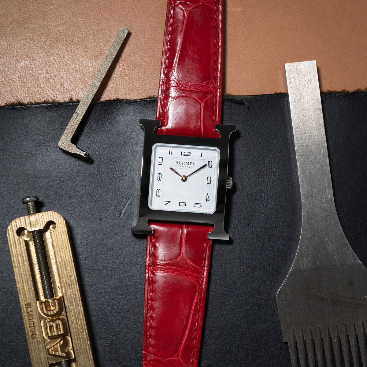 Custom Watch Strap for Hermès Heuer H - Nomad Watch Works MY