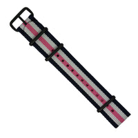 Premium Nato Strap in Regimental Pink - Nomad Watch Works MY