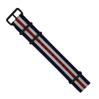 Premium Nato Strap in Regimental - Nomad Watch Works MY