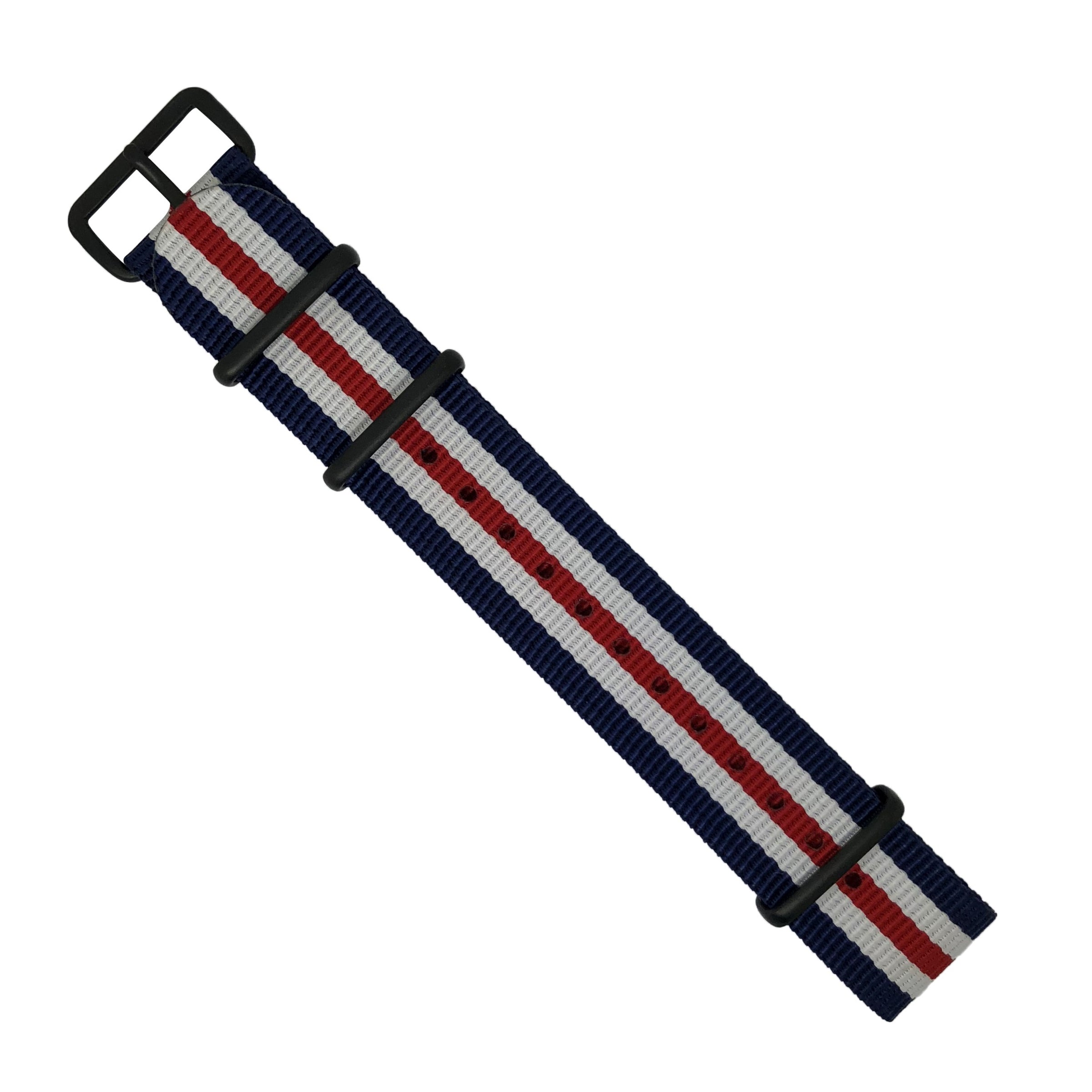 Premium Nato Strap in Regimental - Nomad Watch Works MY