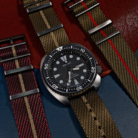 Lux Single Pass Strap in Khaki Sand - Nomad Watch Works MY