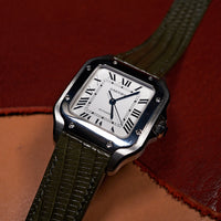 Custom Watch Strap for Cartier Santos de Cartier/ Santos 100 - Nomad Watch Works MY