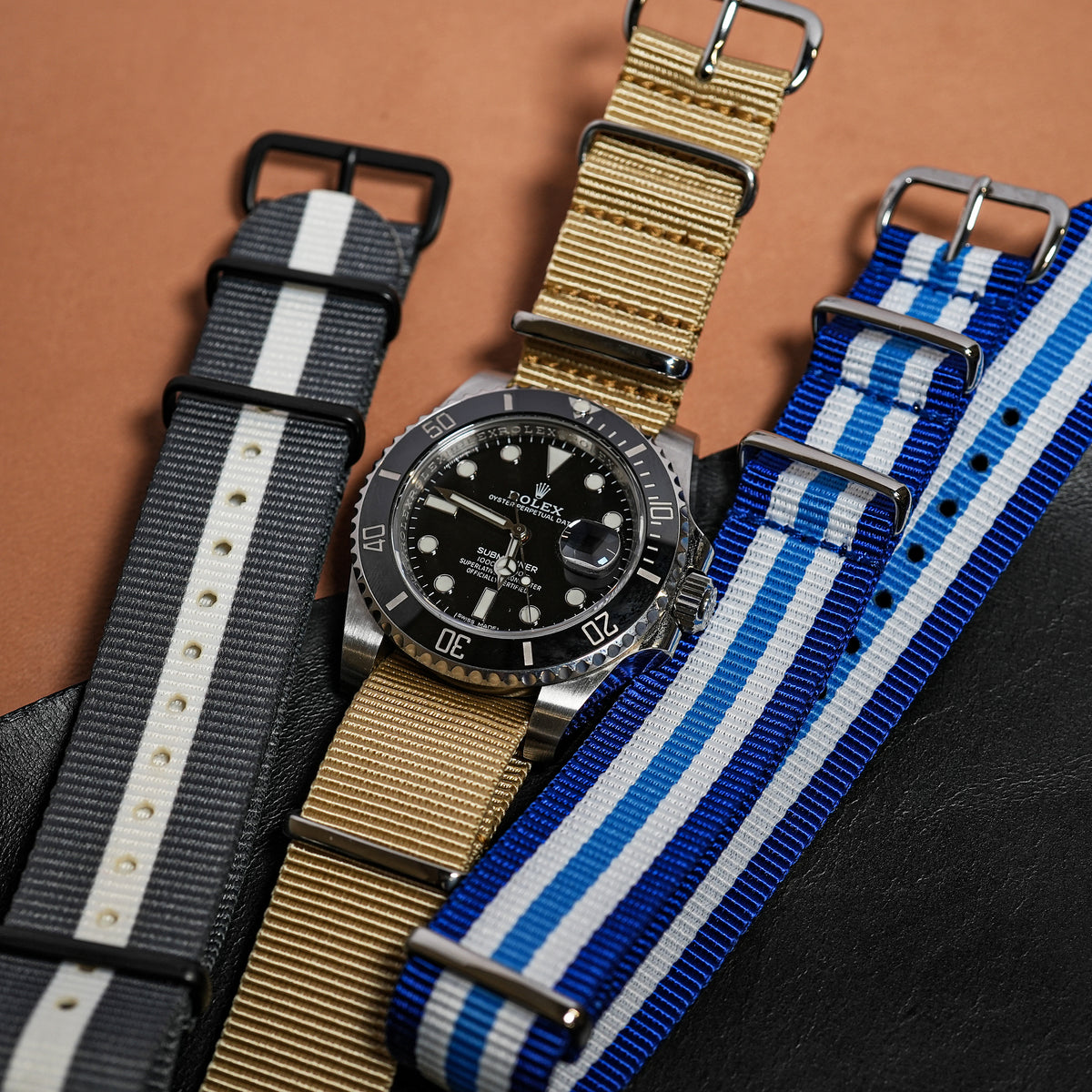 Premium Nato Strap in Malt - Nomad Watch Works MY