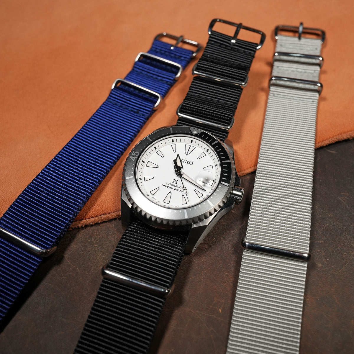 Premium Nato Strap in Black - Nomad Watch Works MY