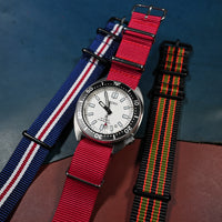 Premium Nato Strap in Red - Nomad Watch Works MY