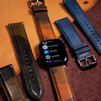 Emery Classic LPA Camo Leather Strap in Sand Camo (38, 40, 41mm) - Nomad Watch Works MY