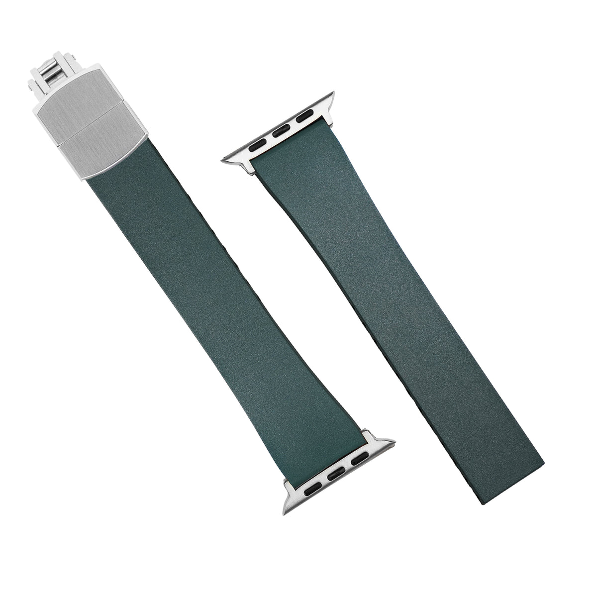 CTS Classic FKM Rubber Strap in Green (Apple Watch) - Nomad Watch Works MY
