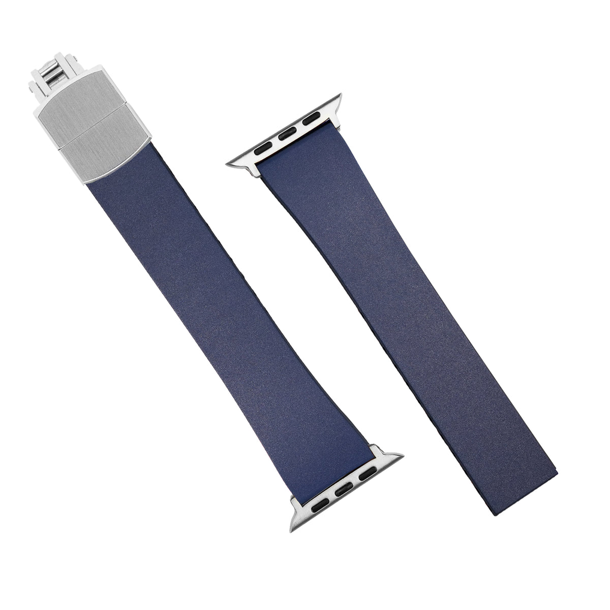 CTS Classic FKM Rubber Strap in Navy (Apple Watch) - Nomad Watch Works MY