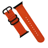 Nylon Zulu Strap in Orange(Apple Watch) - Nomad Watch Works MY