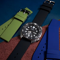 Basic Rubber Strap in Black (18mm) - Nomad Watch Works MY