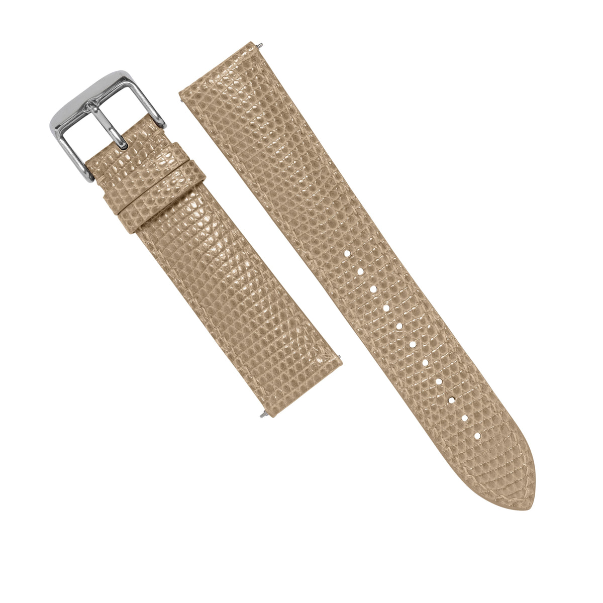 MTO Lizard Skin Strap in Biege - Nomad Watch Works MY