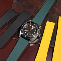 CTS Classic FKM Rubber Strap in Green - Nomad Watch Works MY
