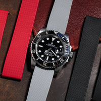 CTS Tropic FKM Rubber Strap in Grey - Nomad Watch Works MY