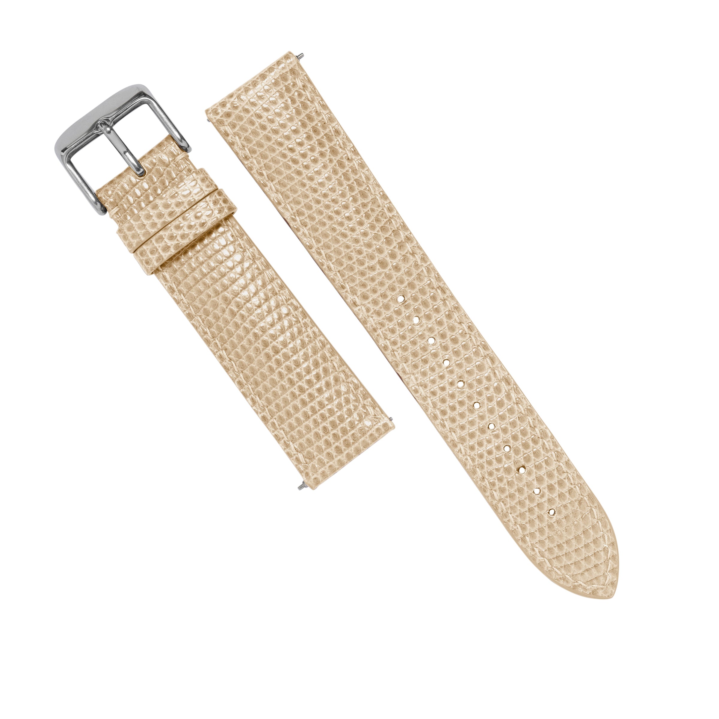MTO Lizard Skin Strap in Gold - Nomad Watch Works MY