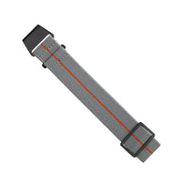 Marine Nationale Strap in Grey Orange - Nomad Watch Works MY