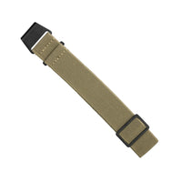 Marine Nationale Strap in Khaki - Nomad Watch Works MY