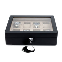Monad Legacy Black Watch Box in Sand (8 Slots) - Nomad Watch Works MY