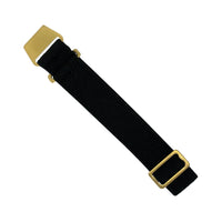 Marine Nationale Strap in Black - Nomad Watch Works MY