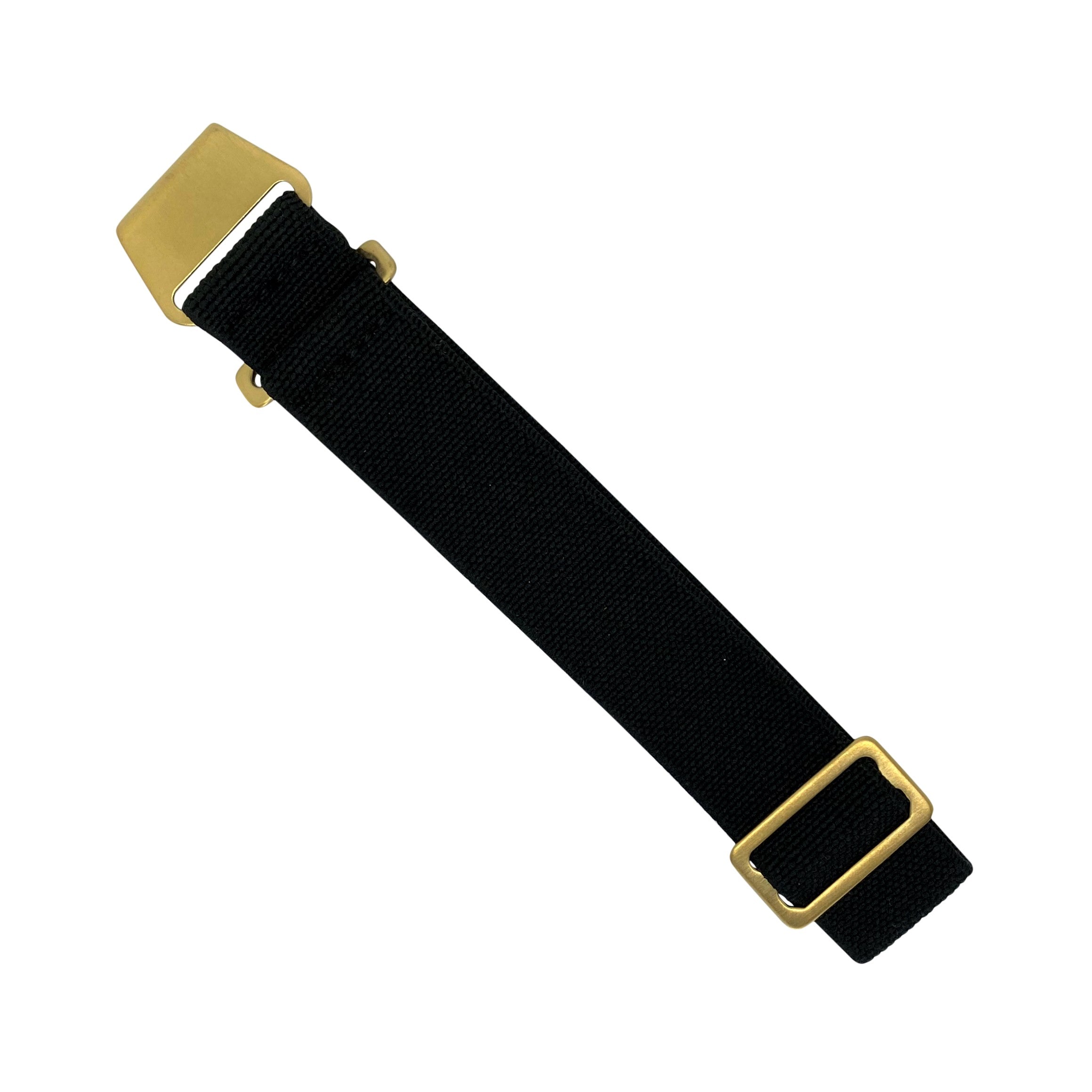 Marine Nationale Strap in Black - Nomad Watch Works MY