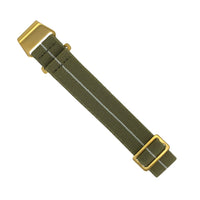 Marine Nationale Strap in Khaki White - Nomad Watch Works MY