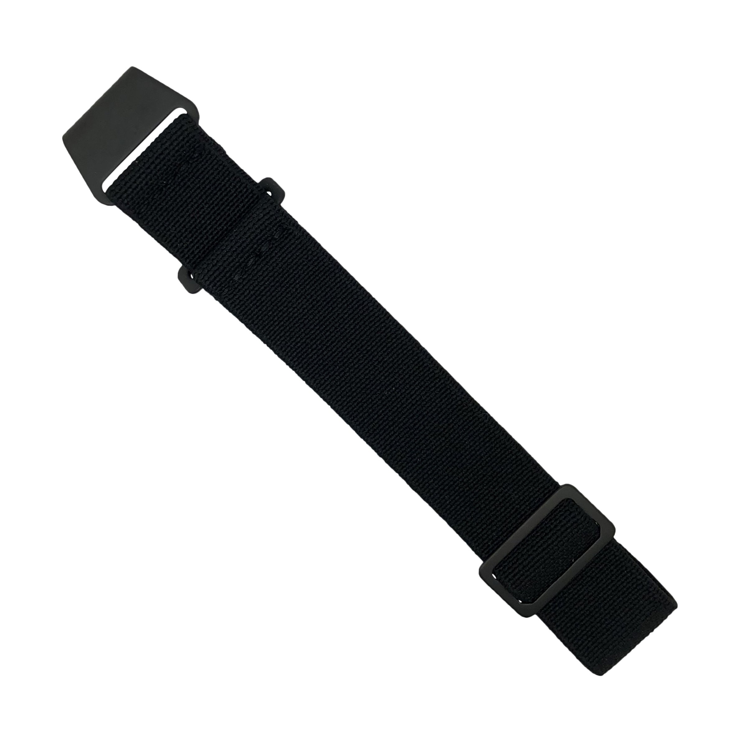 Marine Nationale Strap in Black - Nomad Watch Works MY