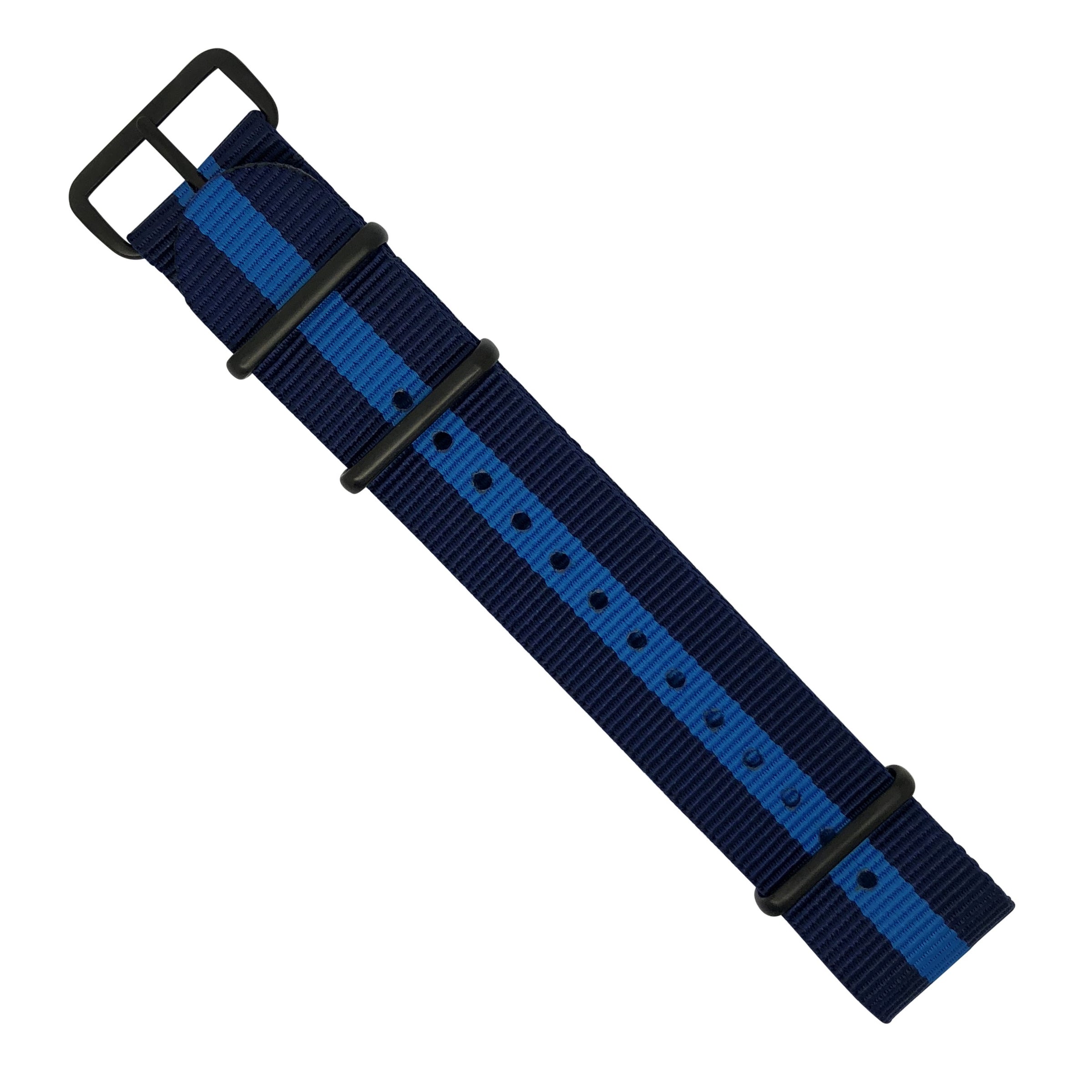 Premium Nato Strap in Navy Blue - Nomad Watch Works MY