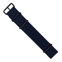 Premium Nato Strap in Navy - Nomad Watch Works MY
