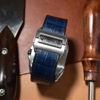 Custom Watch Strap for Cartier Santos 100 - Nomad Watch Works MY