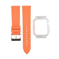 Apple Watch Rubber Mod Kit in Orange - Nomad Watch Works MY