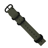Heavy Duty Zulu Strap in Grey - Nomad Watch Works MY