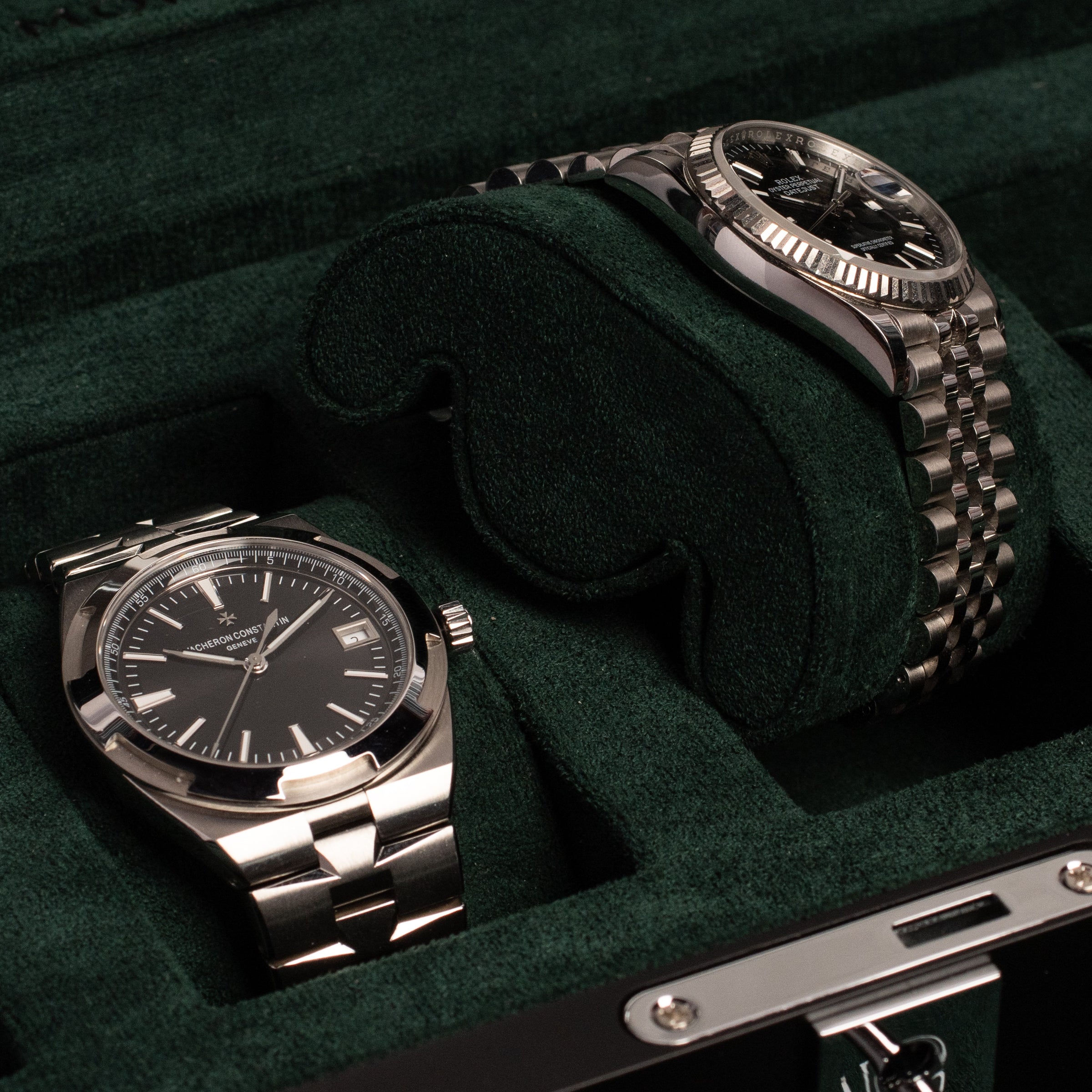 Monad Legacy Black Watch Box in Green (4 Slots) - Nomad Watch Works MY