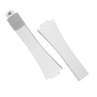 CTS Waffle FKM Rubber Strap in White for Tissot PRX - Nomad Watch Works MY
