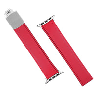 CTS Sports FKM Rubber Strap in Red (Apple Watch) - Nomad Watch Works MY