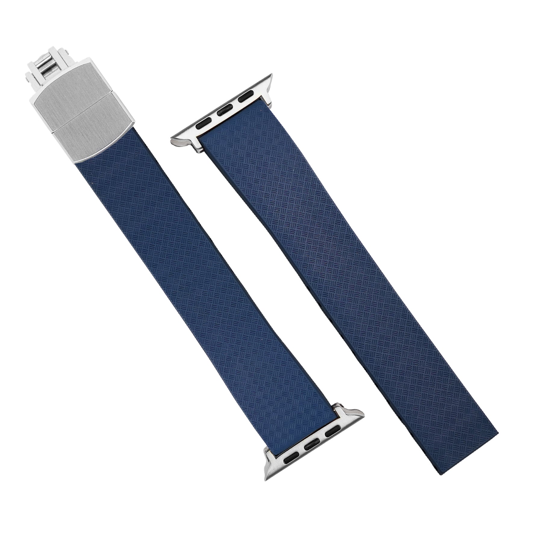CTS Tropic FKM Rubber Strap in Navy (Apple Watch) - Nomad Watch Works MY