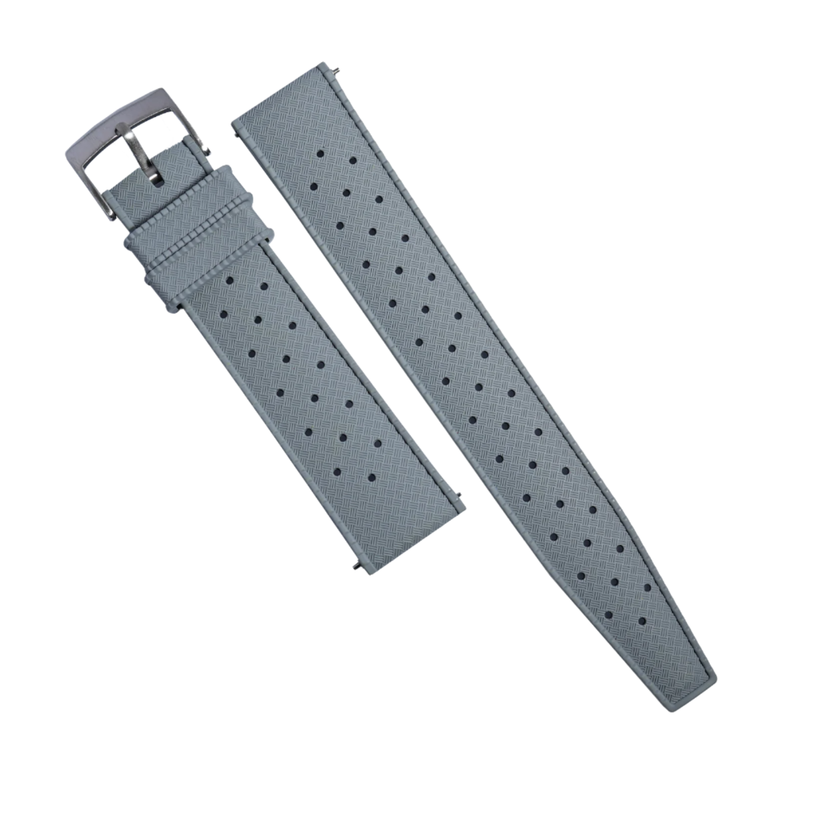 Tropic FKM Rubber Strap in Grey - Nomad Watch Works MY