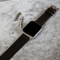 Emery Dress Epsom Leather Strap in Black (38 & 40mm) - Nomad Watch Works Malaysia