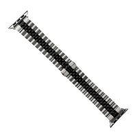 Apple Watch Jubilee Metal Strap in Silver and Black (38 & 40mm) - Nomad Watch Works MY