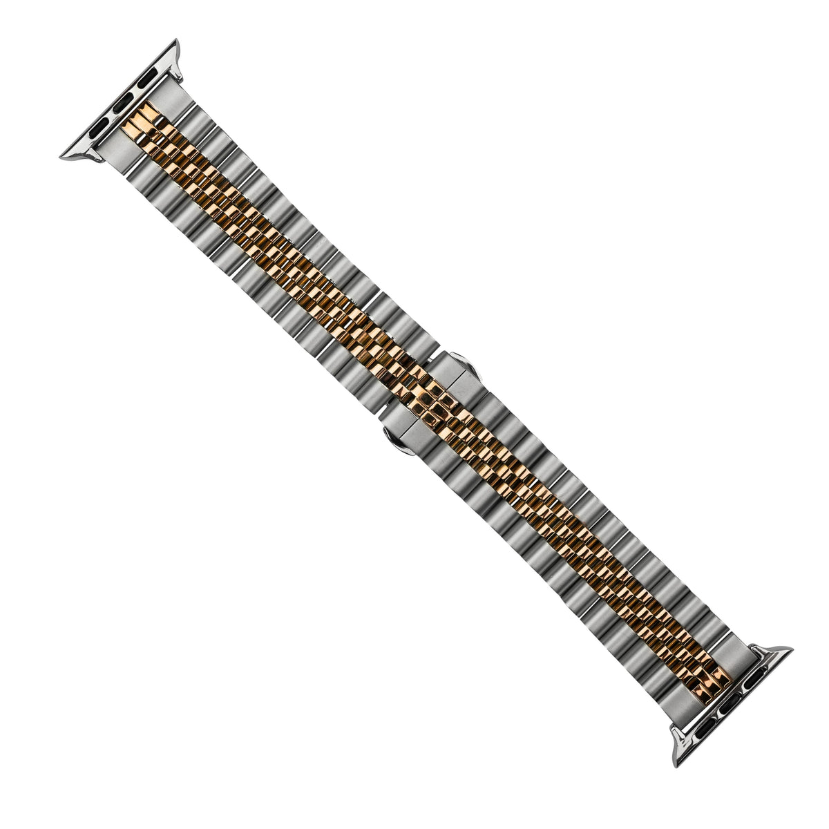 Apple Watch Jubilee Metal Strap in Silver and Rose Gold (38 & 40mm) - Nomad Watch Works MY