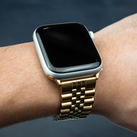 Apple Watch Jubilee Metal Strap in Yellow Gold (38 & 40mm) - Nomad Watch Works MY