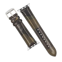 Emery Classic LPA Camo Leather Strap in Army Camo (38, 40, 41mm) - Nomad Watch Works MY