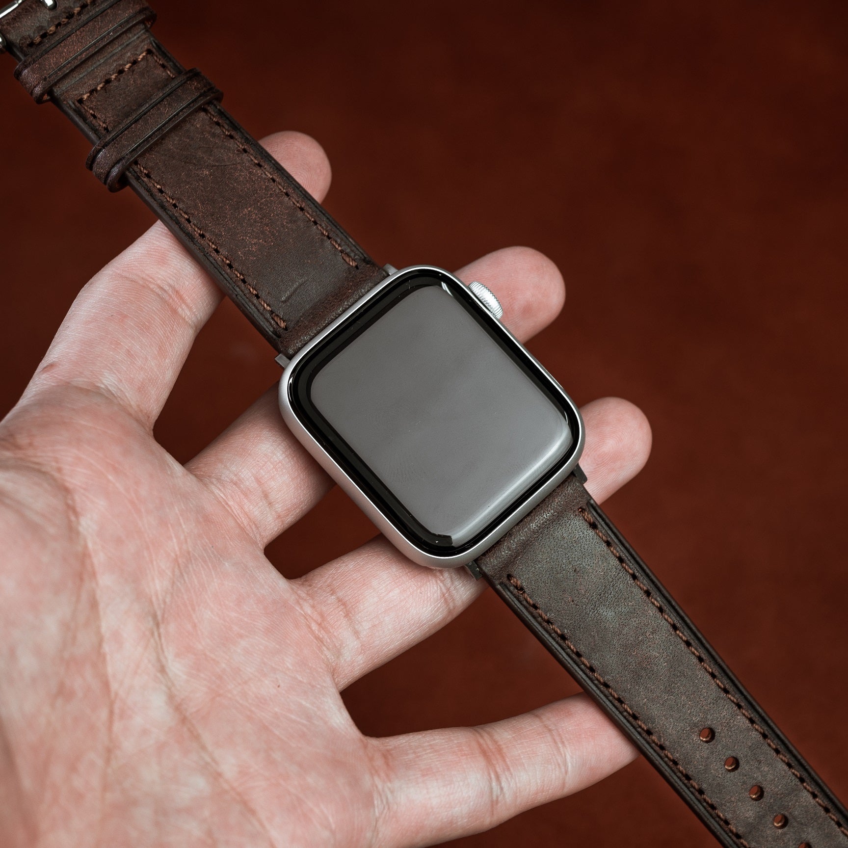 Emery Signature Pueblo Leather Strap in Brown (38 & 40mm) - Nomad Watch Works Malaysia
