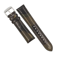 Emery Classic LPA Camo Leather Strap in Army Camo (18mm) - Nomad Watch Works MY