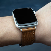 Emery Dress Epsom Leather Strap in Tan (38 & 40mm) - Nomad Watch Works Malaysia