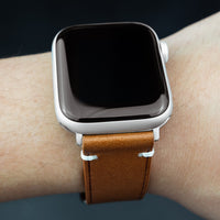 Emery Vintage Buttero Leather Strap in Tan (38 & 40mm) - Nomad Watch Works MY