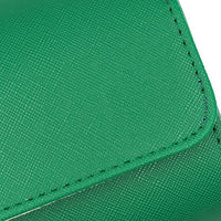 Saffiano Leather Watch Case in Green (1 Slot) - Nomad Watch Works MY