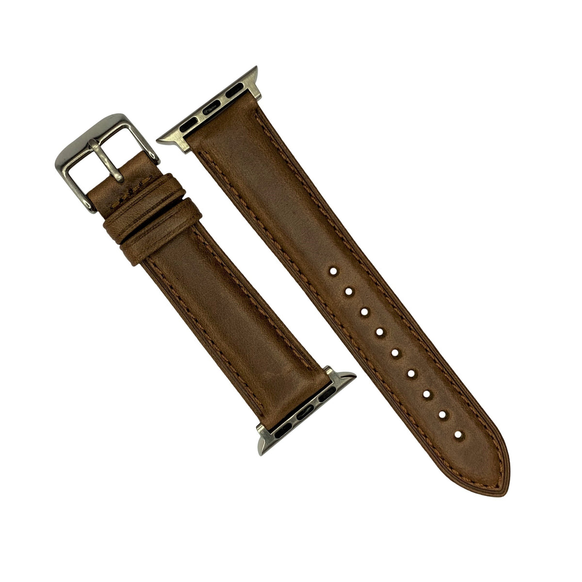 N2W Classic Horween Leather Strap in Chromexcel® Tan (38 & 40mm) - Nomad Watch Works Malaysia