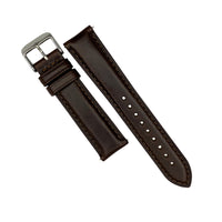 N2W Classic Horween Leather Strap in Chromexcel® Brown (18mm) - Nomad Watch Works Malaysia